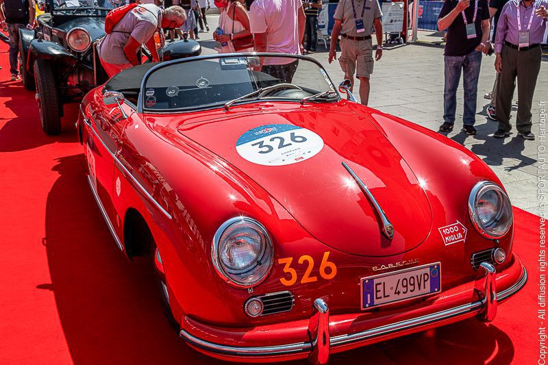 326 - PORSCHE 356 SPEEDSTER 1500 - 1955 - MILLE MIGLIA 2021