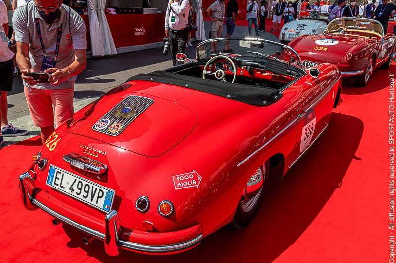 326 - PORSCHE 356 SPEEDSTER 1500 - 1955 - MILLE MIGLIA 2021