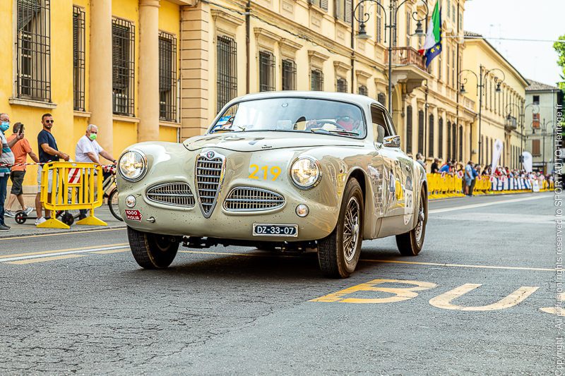 MM - 219 - ALFA ROMEO - 1900 C SPRINT TOURING - 1953 - MILLE MIGLIA