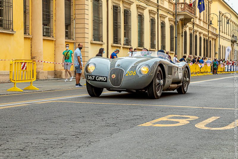 MM - 206 - JAGUAR - C-TYPE - 1952 - MILLE MIGLIA
