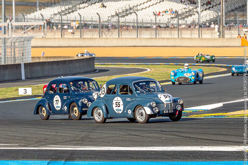 255 - RENAULT - 4CV MOTTO - 1950 - LE MANS CLASSIC - PLATEAU 2