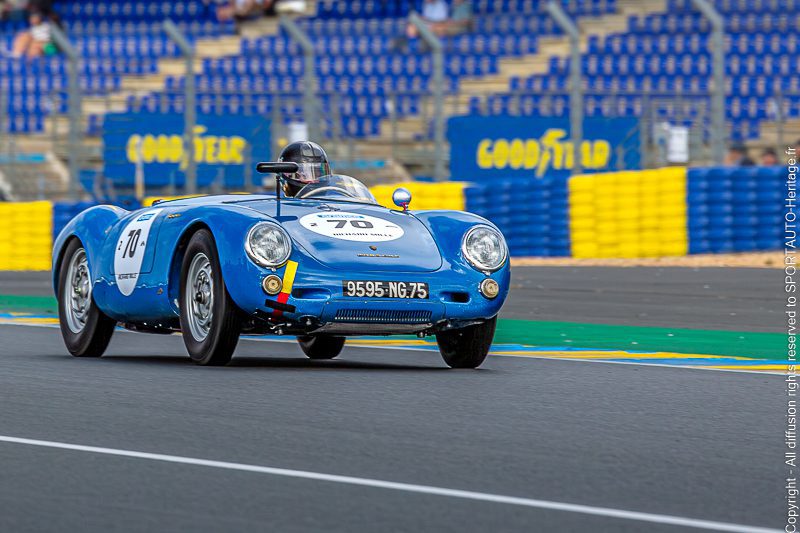 270 - PORSCHE 550 SPYDER - 1955 - LE MANS CLASSIC - PLATEAU 2