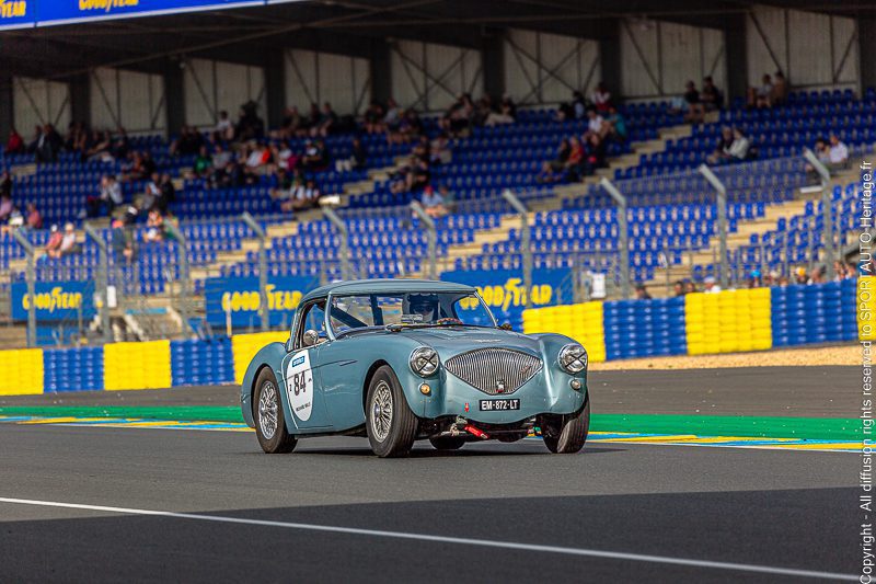 284 - AUSTIN HEALEY - 100 M LE MANS - 1956 - LE MANS CLASSIC - PLATEAU 2