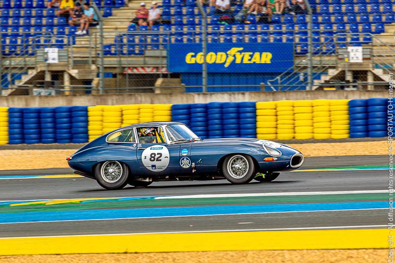 382 - JAGUAR - E-TYPE 3.8 - 1961 - LE MANS CLASSIC 2023 - PLATEAU 3