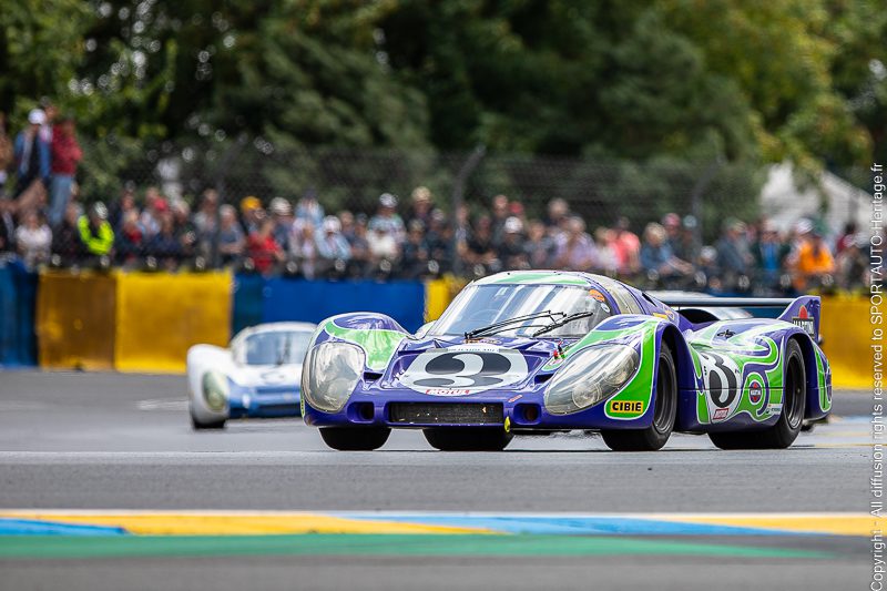 Le Mans Classic - Parade du centenaire - Porsche 917 LH Purple psychedelic - 1970