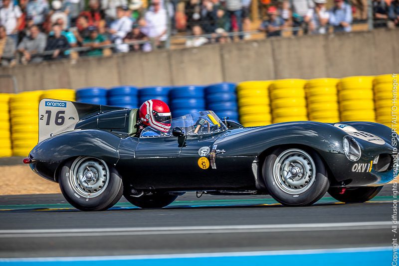 216 - JAGUAR D-TYPE - 1954 - LE MANS CLASSIC - PLATEAU 2