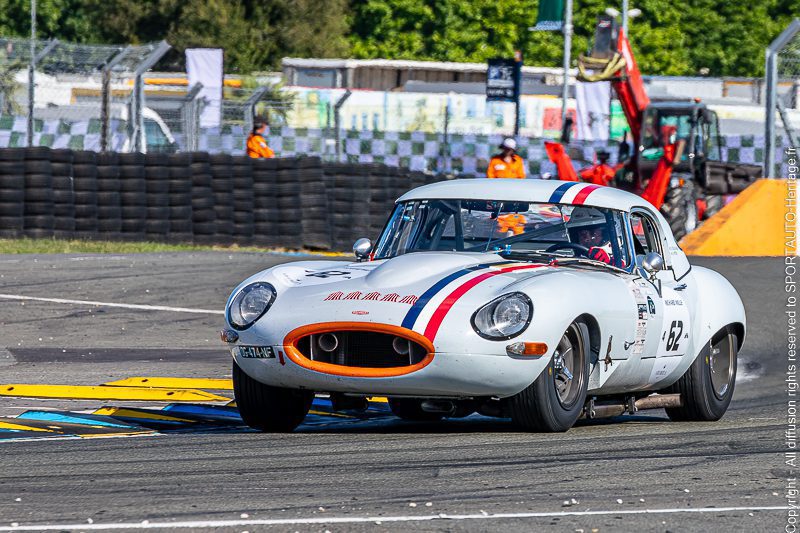 062 - JAGUAR E-TYPE 3.8 - 1964 - LE MANS CLASSIC 2022 - CIRCUIT LE MANS HISTORIQUE