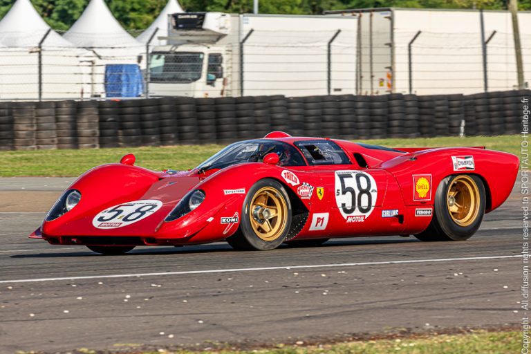 LE MANS CLASSIC 2022 - CIRCUIT LE MANS HISTORIQUE - FERRARI 312 P - 1969