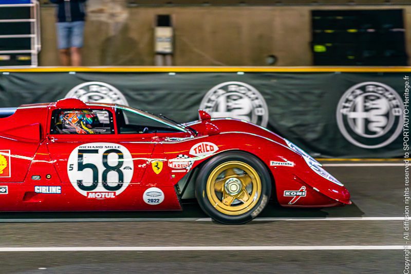 LE MANS CLASSIC 2022 - CIRCUIT LE MANS HISTORIQUE - FERRARI 312 P - 1969