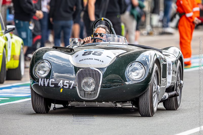 288 - JAGUAR C-TYPE - 1953 - LE MANS CLASSIC 2023 - PLATEAU 2