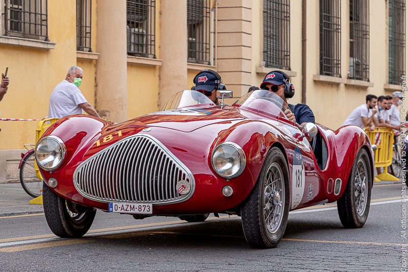 181 - STANGUELLINI 1100 SPORT - 1951 - MILLE MIGLIA