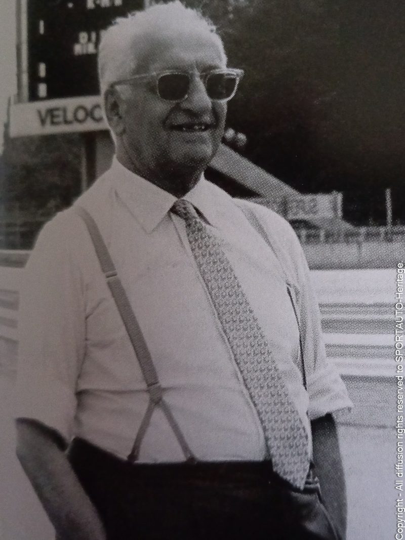 Enzo Ferrari à Imola - Photo : Bernard Cahier