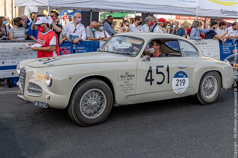 219 - ALFA ROMEO - 1900 C SPRINT TOURING - 1953