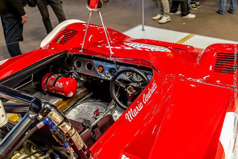 FERRARI - 712P - 1970 - Watkins Glen - Mario Andretti - Retromobile