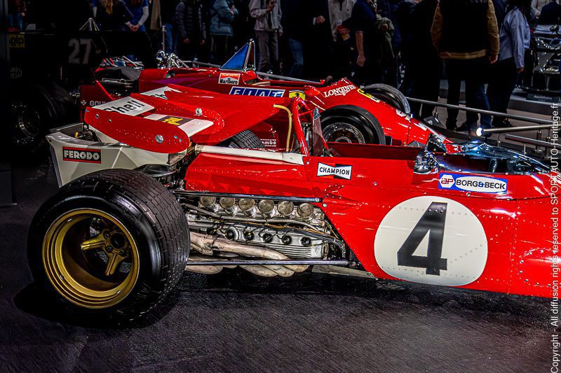 FERRARI - 312 B - 1970 - Chassis #003 - Jacky Ickx - Retromobile
