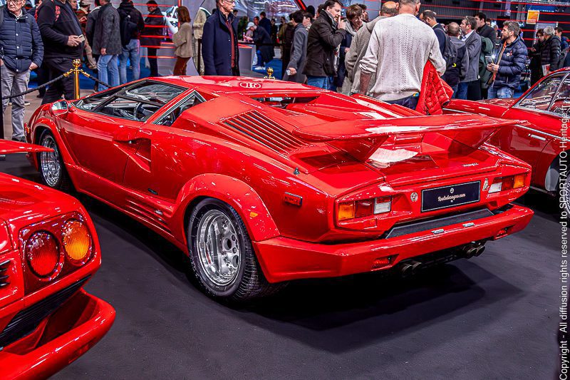 LAMBORGHINI - COUNTACH 25th ANNIVERSARY - 1989 - Retromobile 2025