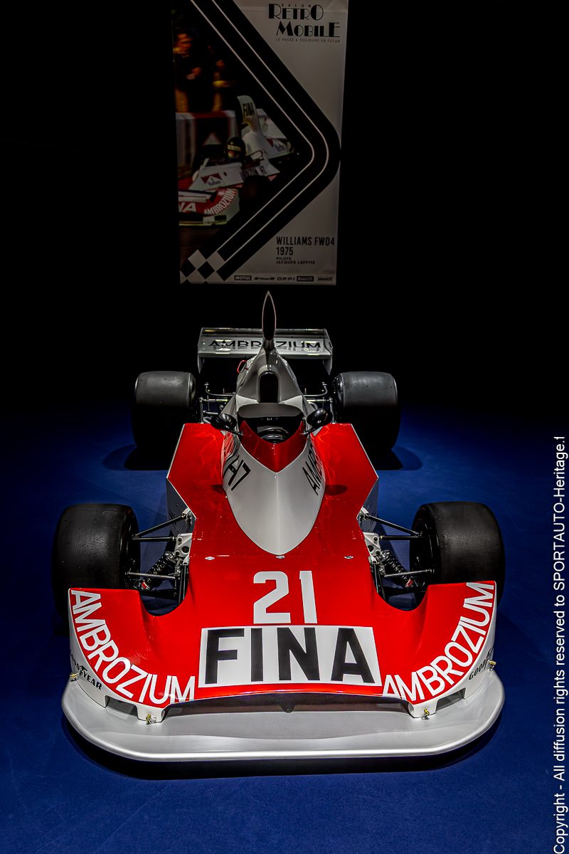 WILLAMS - FW04 - 1975 - J. LAFFITE - Retromobile 2025