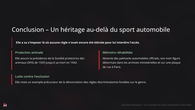Camille Du Gast : Un héritage au-delà du sport automobile