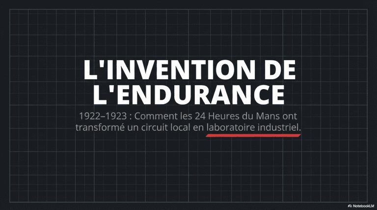 Les 24 Heures du Mans, naissance d’une épreuve d’endurance