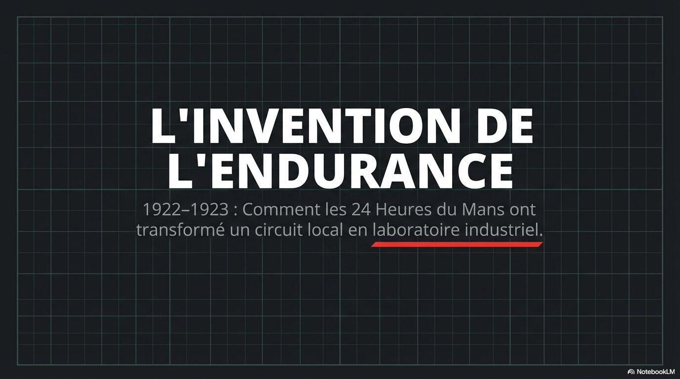 Les 24 Heures du Mans, naissance d’une épreuve d’endurance