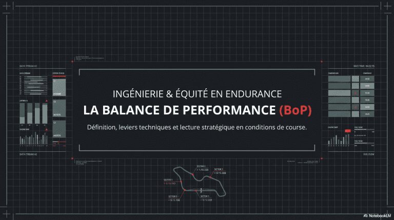 Balance de Performance : définition, leviers, lecture en course