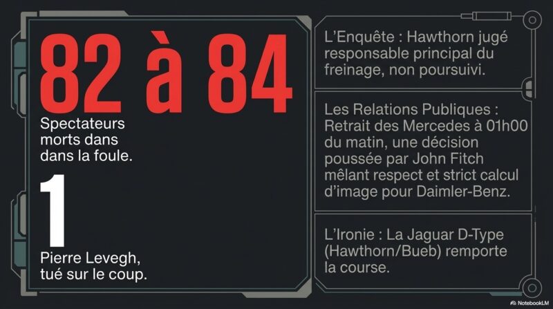 Levegh - le bilan humain de 1955