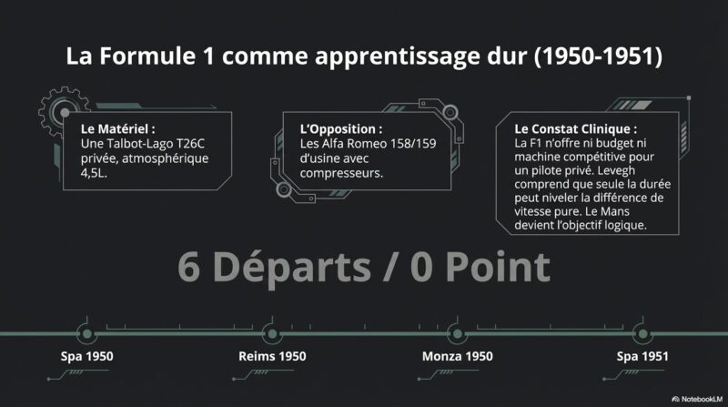 Levegh - le dur apprentissage de la formule 1