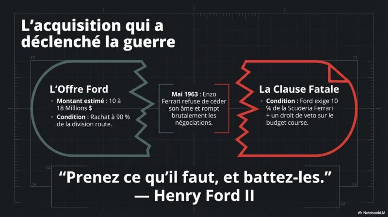 Ford - Ferrari : l'acquisition qui a déclenché la guerre