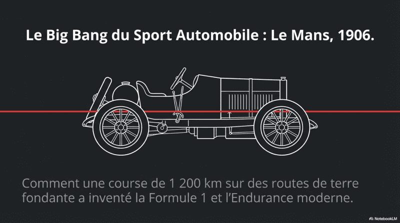 Le Big Bang du Sport Automobile : Le Mans, 1906