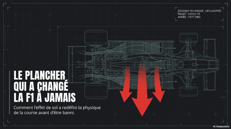 Effet de sol en Formule 1 : Le plancher qui a changé la F1 à jamais