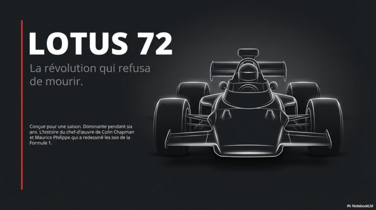 LOTUS 72 - La révolution qui refusa de mourir