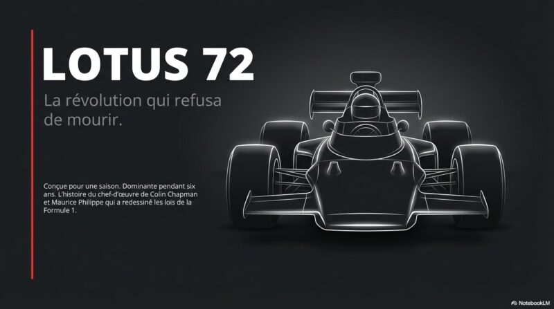 LOTUS 72 - La révolution qui refusa de mourir