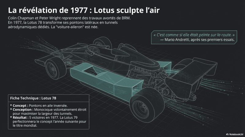 La révélation de 1977 - Lotus sculpte l'air - Sportauto-Heritage.fr