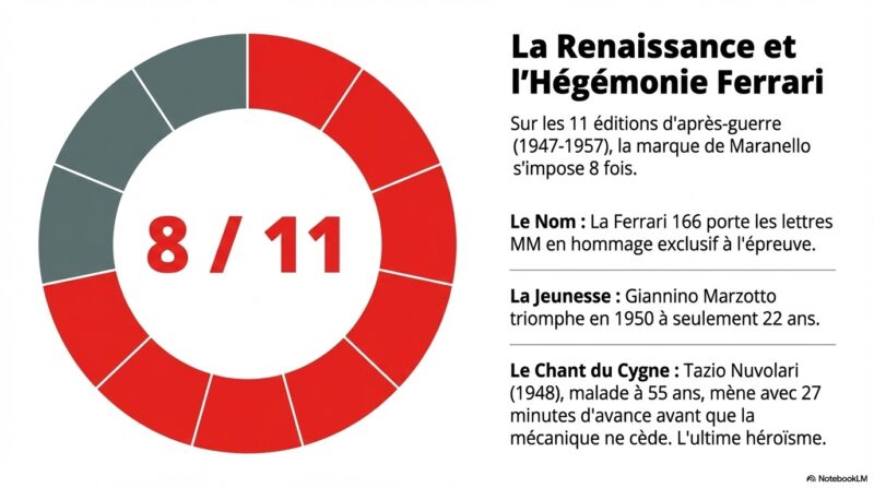 1947-1957 : La renaissance et l'hégémonie Ferrari
