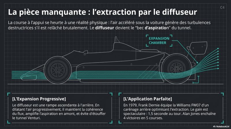 L'effet Venturi : L'extraction par le diffuseur - Sportauto-Heritage.fr