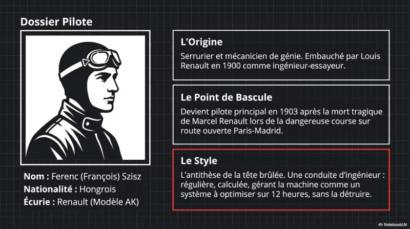 Ferenc Szisz : la révélation lors du Grand Prix de l'ACF.