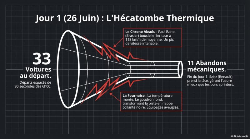 Grand Prix de France 1906 : l'hécatombe thermique