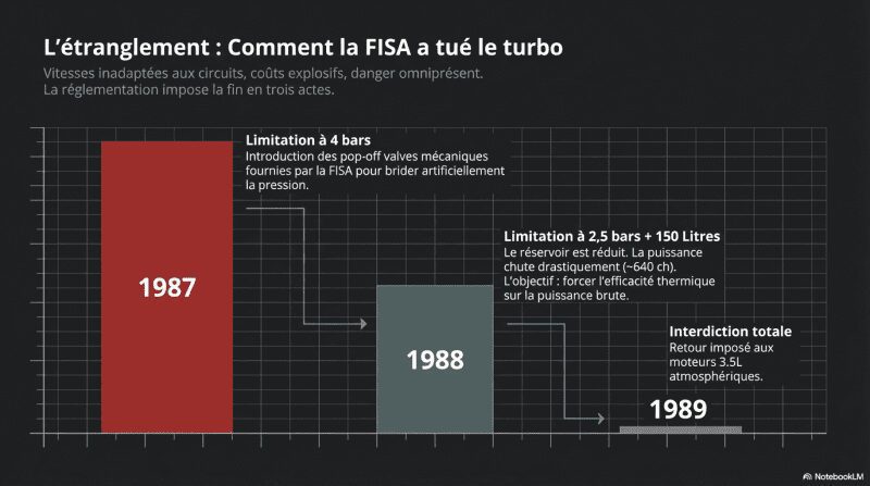 Turbocompresseur F1 :  comment la FISA a tué le turbo