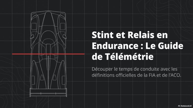 Stint et relais en endurance : comment compter ?