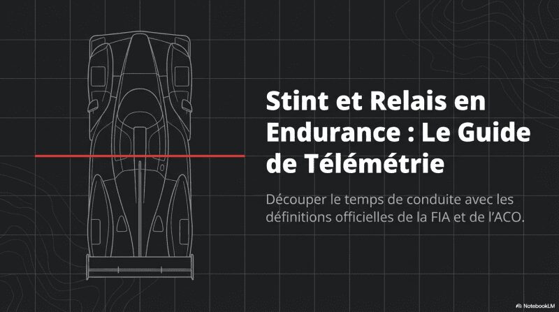 Stint et Relais : le guide de télémétrie