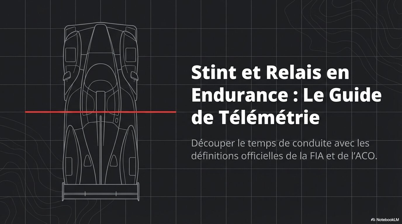Stint et relais en endurance : comment compter ?