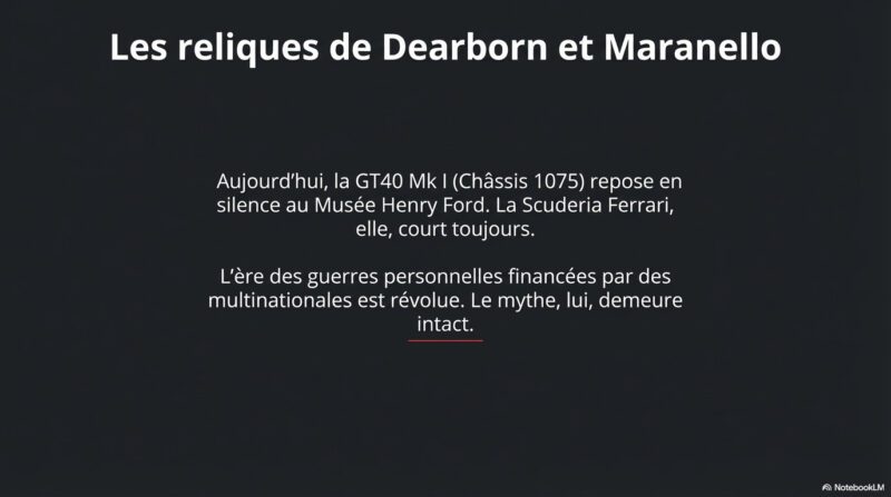 Ford - Ferrari : Les reliques de Dearborn et de Maranello