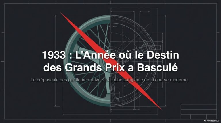 1933 : L’année où le destin des Grands Prix a basculé en 5 faits