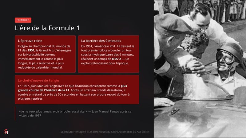Nürburgring Nordschleife : L'ère des Formule 1