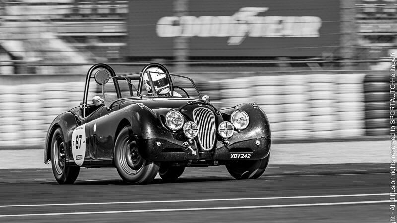 287 - JAGUAR XK120 OTS - 1951 - LE MANS CLASSIC - PLATEAU 2