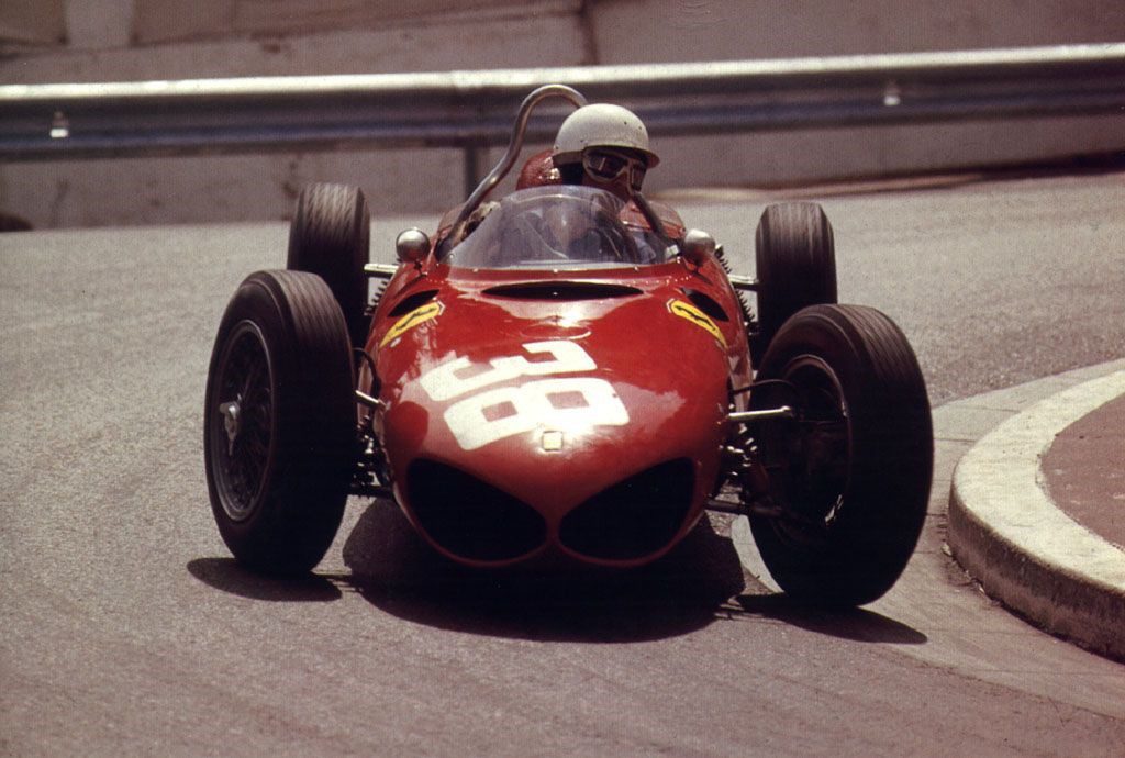 Ferrari 156 Sharknoze (Nez de requin) - pilotée par Phil Hill - Grand Prix de Monaco 1961