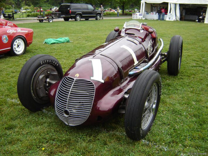 Maserati 8 CTF Boyle Special - 1939 - Crédit Scott Schwarz