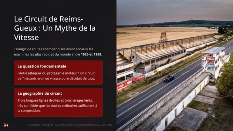 Le Circuit de Reims-Gueux : Un Mythe de la Vitesse