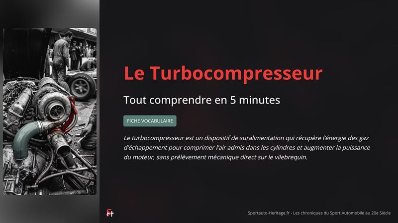 Turbocompresseur : Tout comprendre en 5 minutes