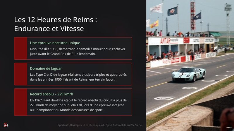 Les 12 Heures de Reims : Endurance et Vitesse